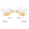 Modway Lippa Dining Armchair Set of 4 EEI-1260-YLW