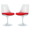 Modway Lippa Dining Side Chair Set of 2 EEI-1343-RED