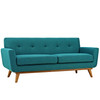 Modway Engage Sofa Loveseat and Armchair Set of 3 EEI-1349-TEA