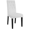 Modway Confer Dining Vinyl Side Chair EEI-1382-WHI White