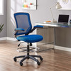 Modway Veer Drafting Chair EEI-1423-BLU Blue
