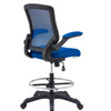 Modway Veer Drafting Chair EEI-1423-BLU Blue