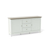 Anderson Chenon Sideboard-White & Brown-SB-CW-6316