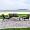 Deko Living Ficarazzi Outdoor Sofa Set with Coffee Table - COP30005