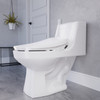 ANZZI Dive Smart Electric Bidet Toilet Seat with Remote Control, Heated Seat, Air Purifier, and Deodorizer -  TL-AZEB105B