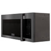 ZLINE 30" 1.5 cu. ft. Over the Range Microwave in Black Stainless Steel with Traditional Handle and Set of 2 Charcoal Filters - MWO-OTRCFH-30-BS