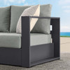 Modway Tahoe Outdoor Patio Powder-Coated Aluminum Modular Right-Facing Loveseat EEI-6630  8