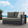 Modway Tahoe Outdoor Patio Powder-Coated Aluminum Modular Right-Facing Loveseat EEI-6630  9