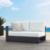 Modway Tahoe Outdoor Patio Powder-Coated Aluminum Modular Left-Facing Loveseat EEI-6629  18