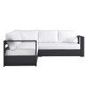 Modway Tahoe Outdoor Patio Powder-Coated Aluminum 3-Piece Sectional Sofa Set EEI-6668  17