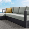 Modway Tahoe Outdoor Patio Powder-Coated Aluminum 3-Piece Left-Facing Chaise Sectional Sofa Set EEI-6672  7