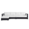 Modway Tahoe Outdoor Patio Powder-Coated Aluminum 3-Piece Left-Facing Chaise Sectional Sofa Set EEI-6672  18