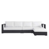 Modway Tahoe Outdoor Patio Powder-Coated Aluminum 3-Piece Right-Facing Chaise Sectional Sofa Set EEI-6671  18