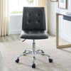 Modway Prim Armless Mid Back Office Chair EEI-1533-BLK Black