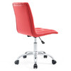 Modway Prim Armless Mid Back Office Chair EEI-1533-RED Red