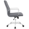 Modway Finesse Mid Back Office Chair EEI-1534-GRY Gray