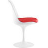 Modway Lippa Dining Vinyl Side Chair EEI-1594-RED Red