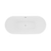 Ivy 60" Double Slipper Freestanding Bathtub SM-FB562