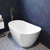 Sublime 60" Single Slipper Freestanding Bathtub SM-FB563