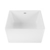 Voltaire 47" Square Freestanding Bathtub SM-FB581