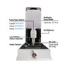 Whitehaus Soaphaus Hands-Free Multi-Function Soap Dispenser With Sensor Technology - WHSD0011