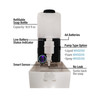 Whitehaus Soaphaus Hands-Free Multi-Function Soap Dispenser With Sensor Technology - WHSD110