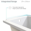 Voltaire 60" x 32" Right-Hand Drain Alcove Bathtub SM-DB564