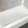 Voltaire 54" x 30" Acrylic Glossy White, Alcove, Integral Left-Hand Drain, Bathtub, SM-AB562