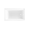 Voltaire 54" x 30" Acrylic Glossy White, Alcove, Integral Right-Hand Drain, SM-AB563 Bathtub 