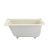 Voltaire 48" x 32" Right-Hand Drain Alcove Bathtub in Bisque SM-DB562BQ