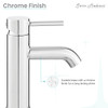 Ivy Single Hole, Single-Handle, Bathroom Faucet in Chrome SM-BF60C