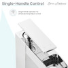 Concorde Single Hole, Single-Handle, Waterfall Bathroom Faucet in Chrome SM-BF50C