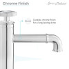 Avallon Single Hole, Single-Handle Wheel, Bathroom Faucet in Chrome SM-BF80C 