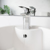 Monaco Single Hole, Single-Handle, Bathroom Faucet in Chrome  SM-BF20C