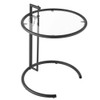 Modway Eileen Gray Metal Side Table - EEI-125-BLK