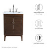 Modway Ledger 24" Wood Bathroom Vanity Cabinet (Sink Basin Not Included) - EEI-5088-WAL