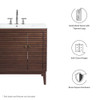Modway Ledger 36" Wood Bathroom Vanity Cabinet (Sink Basin Not Included) - EEI-5089-WAL