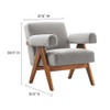 Modway Lyra Boucle Fabric Armchair - EEI-6502