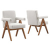 Modway Lyra Fabric Dining Room Chair - Set Of 2 - EEI-6507