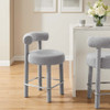 Modway Toulouse Boucle Fabric Counter Stool - Set Of 2 - EEI-6707