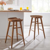 Modway Saville Backless Wood Counter Stools - Set Of 2 - EEI-6739