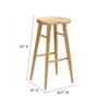 Modway Saville Backless Wood Bar Stools - Set Of 2 - EEI-6740