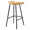 Modway Concord Backless Wood Counter Stools - Set Of 2 - EEI-6741