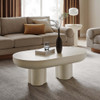 Modway Caspian Oval Concrete Coffee Table - EEI-6763