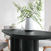 Modway Caspian 72" Oval Concrete Dining Table - EEI-6764