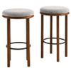 Modway Fable Boucle Fabric Bar Stools - Set Of 2 - EEI-6819