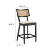 Modway Caledonia Wood Counter Stools - Set Of 2 - EEI-6821