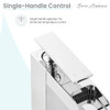Concorde Single Hole, Single-Handle, High Arc Waterfall, Bathroom Faucet in Chrome SM-BF51C