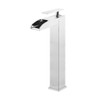 Concorde Single Hole, Single-Handle, High Arc Waterfall, Bathroom Faucet in Chrome SM-BF51C