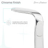 Chateau Single Hole, Single-Handle, Bathroom Faucet in Chrome SM-BF01C